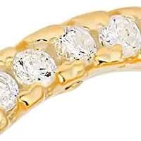 Sterling Silver CZ Infinity Love Knot Ring