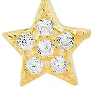 Sterling Silver CZ Star Lariat Y Necklace