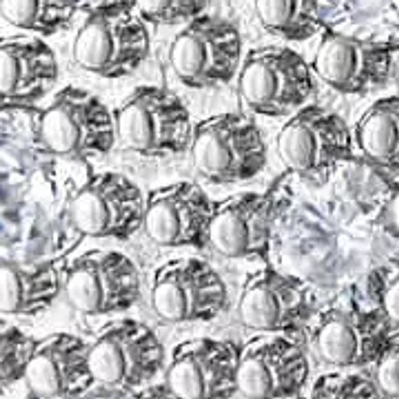 Lab Created Silver Plated Cz Snake Bangle