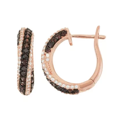 Lab Created Sterling Silver Cubic Zirconia Earring