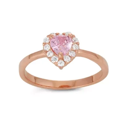 Lab Created Sterling Silver Cz Ring