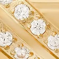 Ladies 2pc set 18k gold plated stainless steel and simulated diamond cross studs/huggie earrings