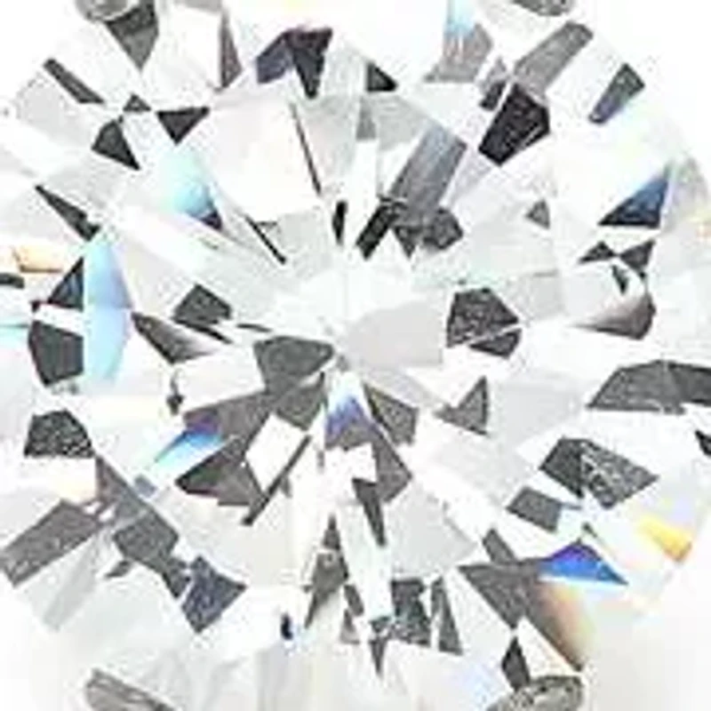 Ladies stainless steel simulated diamond stud earrings