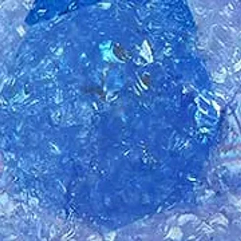 Ladies 18k gold plated stainless steel blue simulated diamond galaxy stud earrings