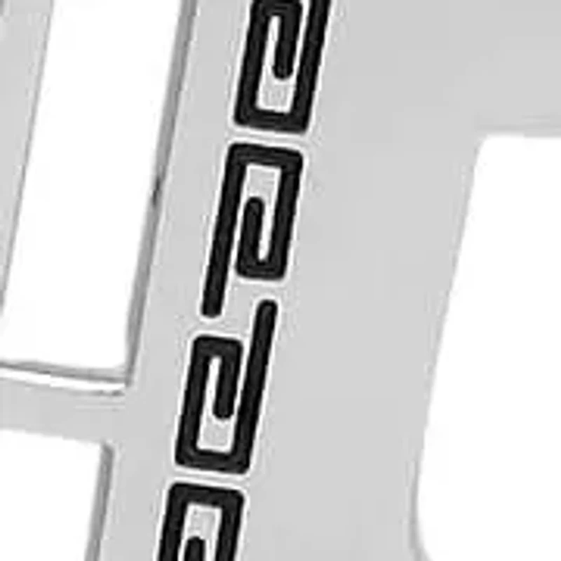 Ladies stainless steel sled pendant