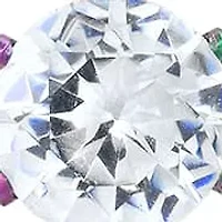 Ladies multi ip stainless steel and simulated diamonds stud/huggie 2pc set earrings with greek key accents