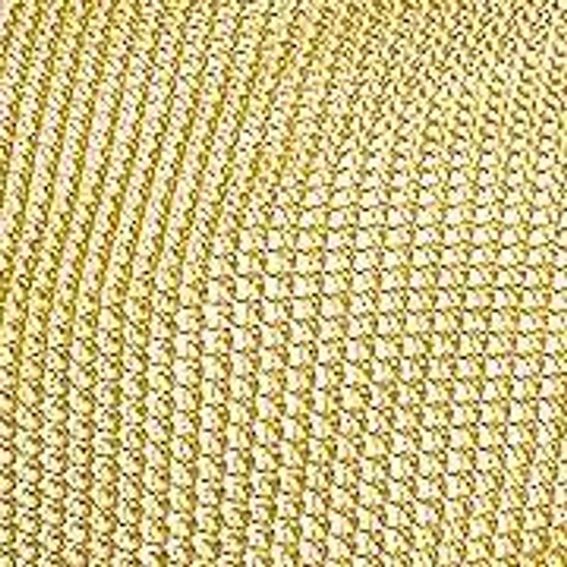 Ladies 18k gold plated stainless steel mesh bracelet