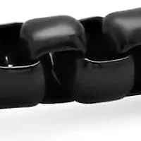 Ladies 18k gold plated stainless steel black simulated diamonds and cross stud earrings set