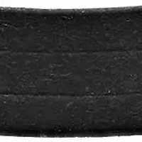 Ladies black choker necklace with alloy clasp