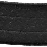 Ladies black velvet three strand choker necklace with 18k gold plated alloy clasp