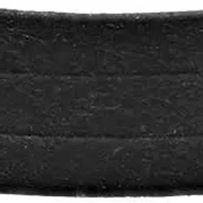 Ladies black velvet three strand choker necklace with alloy clasp