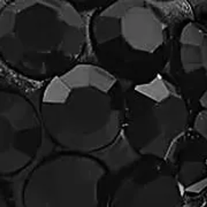 Ladies stainless steel and black simulated diamond fireball stud earrings