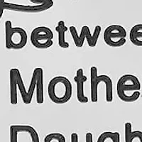 Ladies stainless steel double sided 'the love between a mother and daughter is…' 'forever and ever' circle pendant