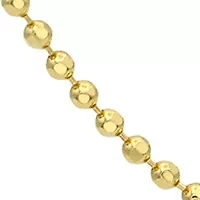 Two Tone Diamond Cut and Paperclip Layered Chain Necklace