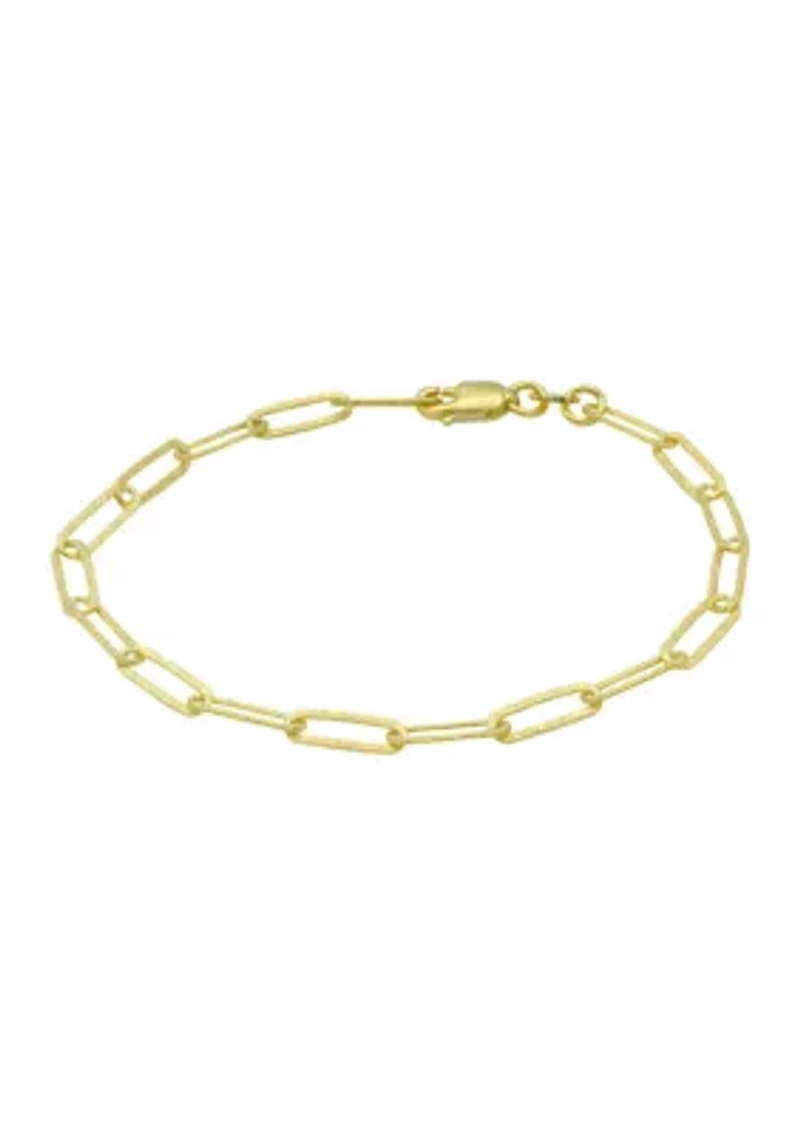 Paperclip Chain Bracelet