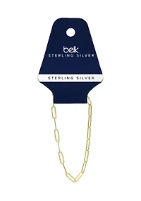 Paperclip Chain Bracelet