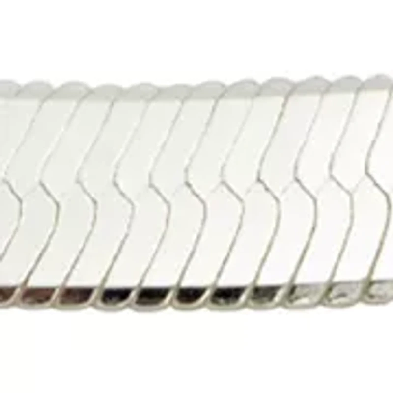 Sterling Silver Herringbone Chain Bracelet