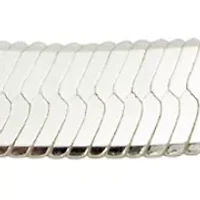 Sterling Silver Herringbone Chain Bracelet