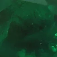 Lab Grown Emerald and Pavé Cubic Zirconia Multi Row Open Flower Pin