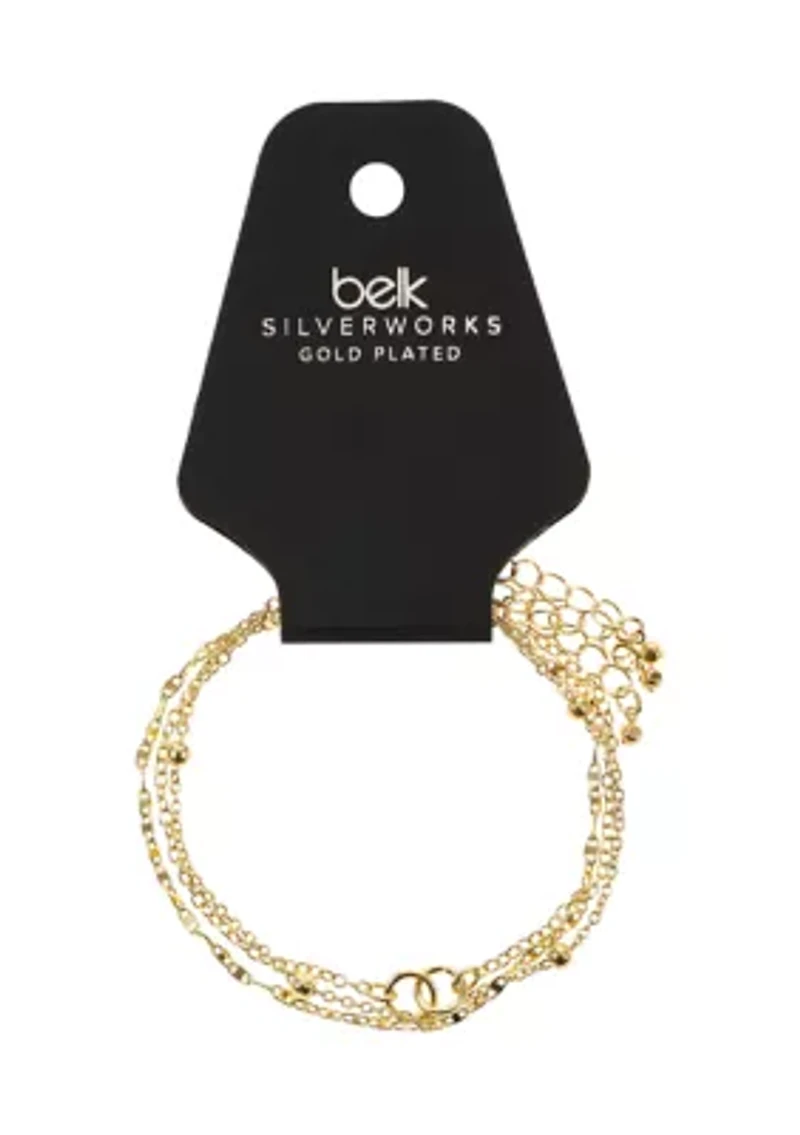 Beaded Interlocking Bracelet Set