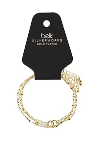 Beaded Interlocking Bracelet Set