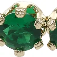 Lab Grown Crystal Coil Bracelet