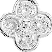 Clover Charms CZ Tennis Bracelet
