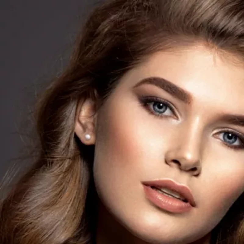 6-6.5mm Freshwater Cultured Pearl Stud Earrings in 14K Yellow Gold