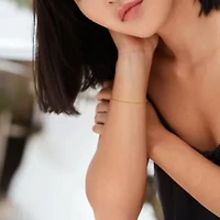 2.3mm Curb Link Bracelet in 10K Yellow Gold