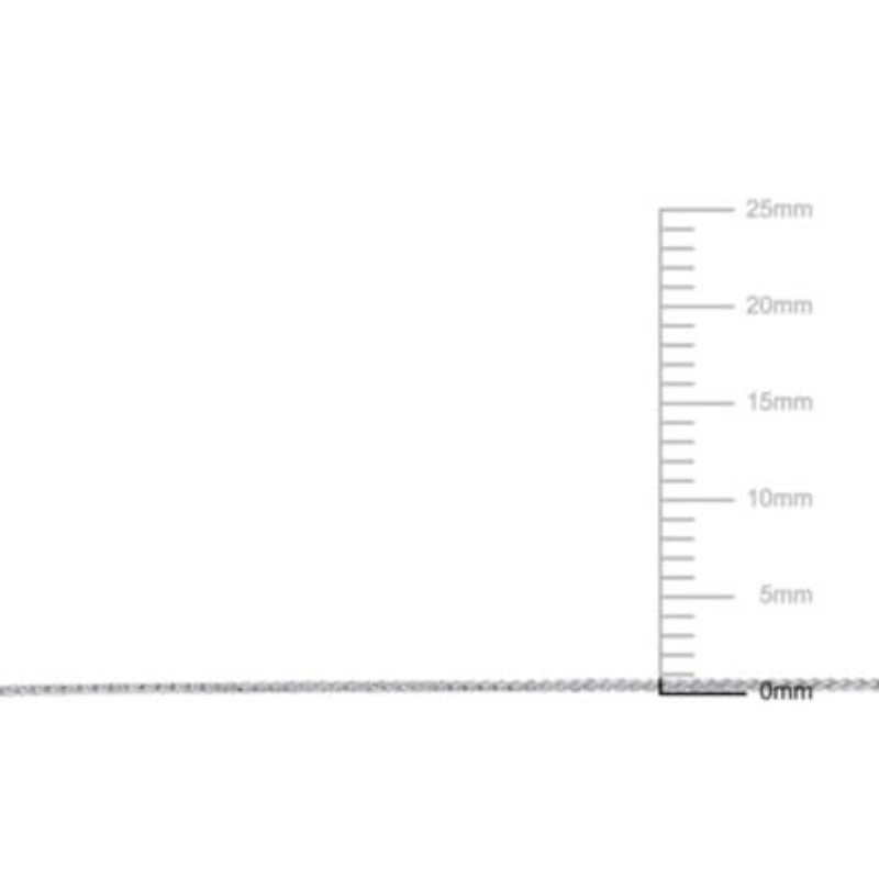 Wheat Link Chain Necklace in 10K White Gold, 16"