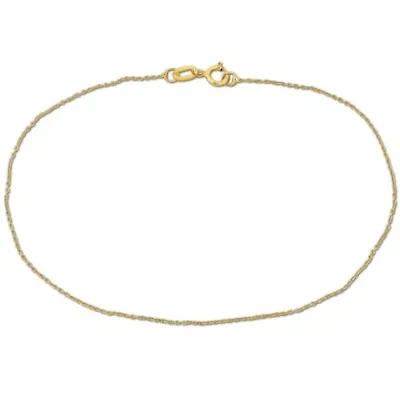 Curb Link Bracelet in 14K Yellow Gold