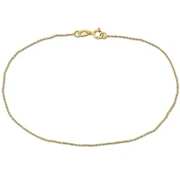 Curb Link Bracelet in 14K Yellow Gold