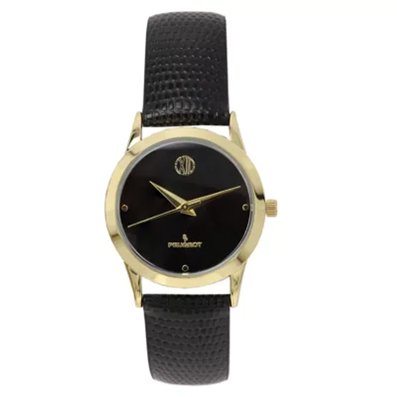 Peugeot Women 30mm Wafer Slim Designer  Status Watch Black Dial