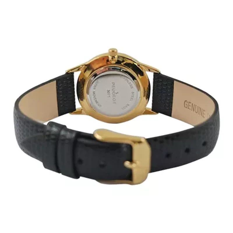 Peugeot Women 30mm Wafer Slim Designer  Status Watch Champ Dial