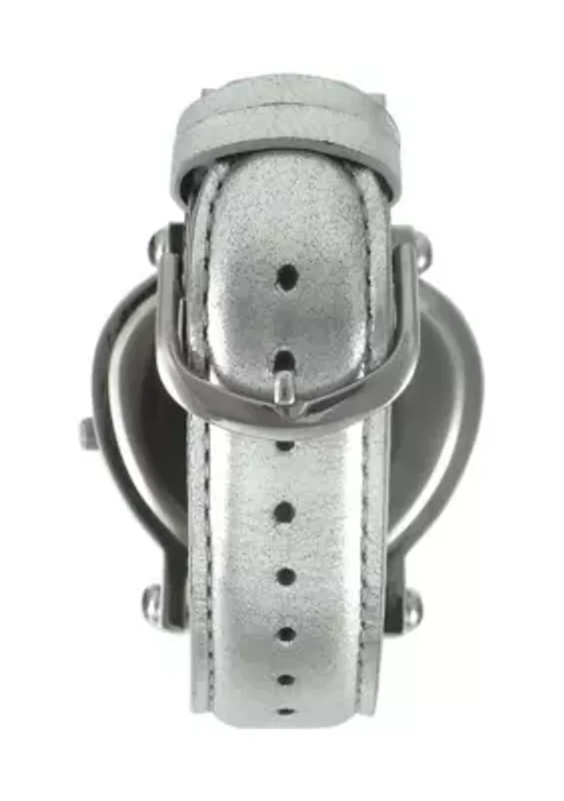 Women's Heart Shaped Watch Gift Set with Interchangeable Bands