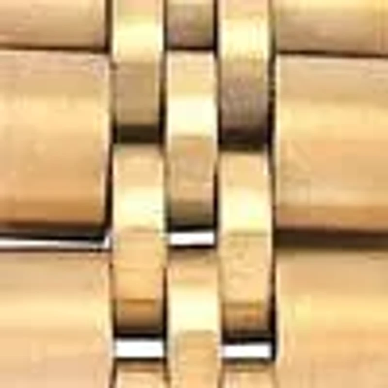 Women's All-Gold 26mm Fluted Bezel Steel Bracelet Watch