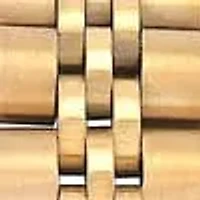 Women's All-Gold 26mm Fluted Bezel Steel Bracelet Watch
