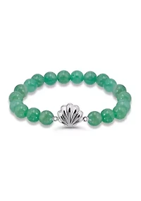 Silver Plated Seashell Bracelet