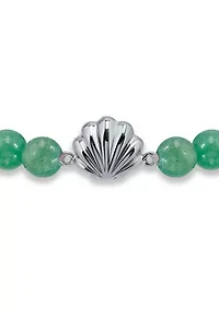 Silver Plated Seashell Bracelet