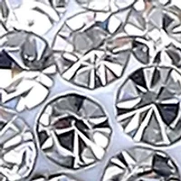 White Sterling Silver Bracelet and Earring Set