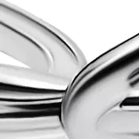Infinity Design Click Top Hoop Earrings
