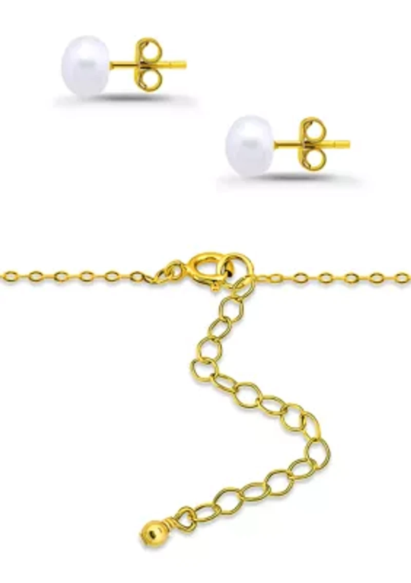 Pendant Necklace and Earring Set