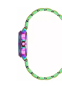 Everyday Rainbow Alloy Metal Bracelet Watch