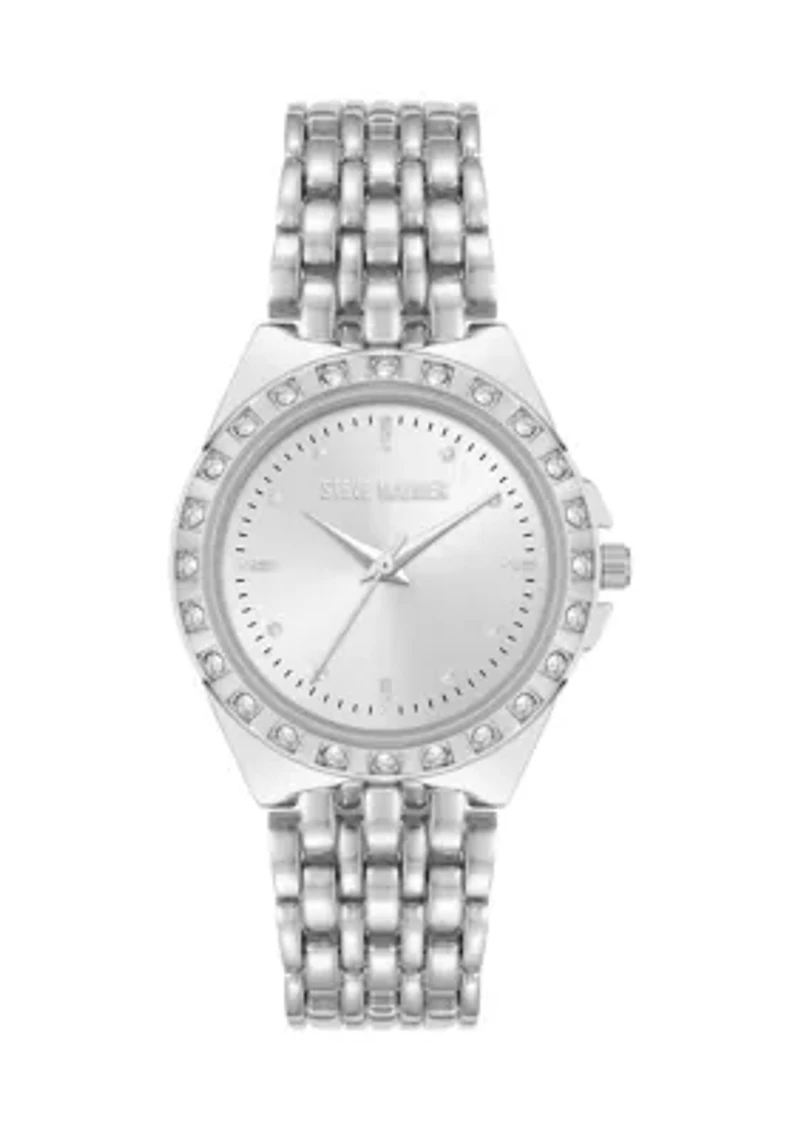 Crystal Accented Bezel Watch
