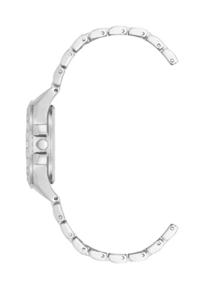  Crystal Accented Bezel Watch