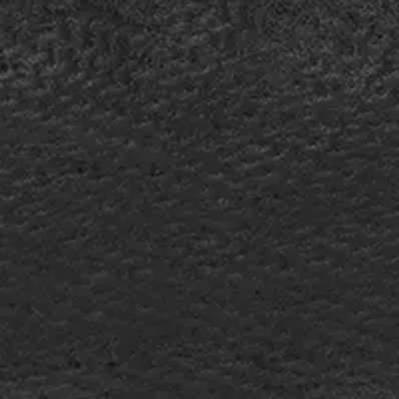 Sleek Black Faux Leather and Dark Gray Alloy Metal Watch