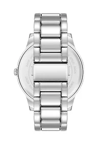 Everyday Blue and Silver-Tone Alloy Metal Watch