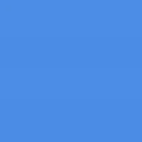 Vibrant Blue Silicone and Black Alloy Metal Watch