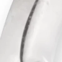 Rhodium Plated Sterling Silver Hoop Earrings