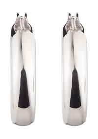  Sculptural Hoop Earrings